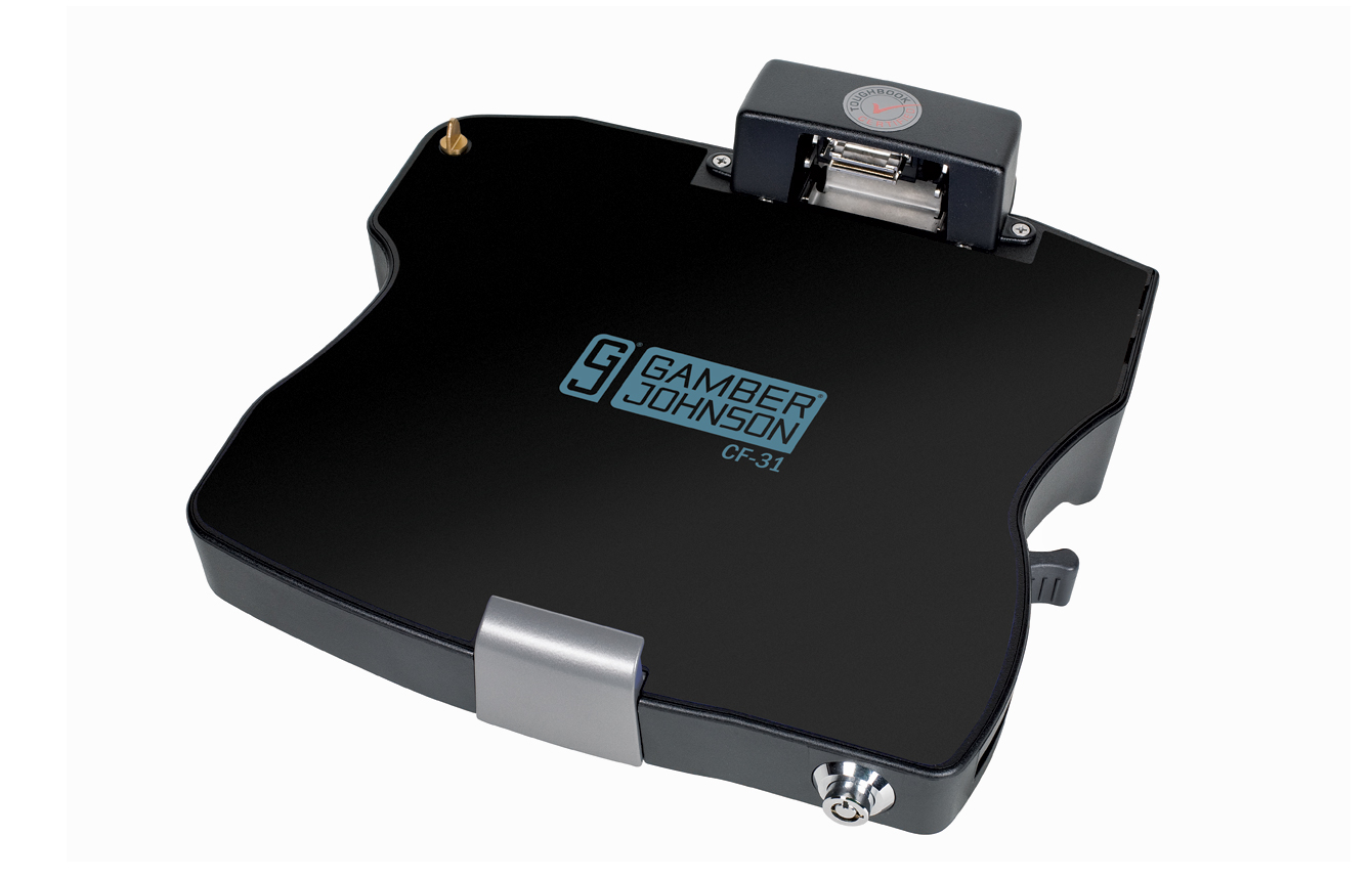 Gamber Johnson Panasonic Toughbook 30/31 Docking Station with Dual RF, Standard Lock 7160-0318-02 - Image 2
