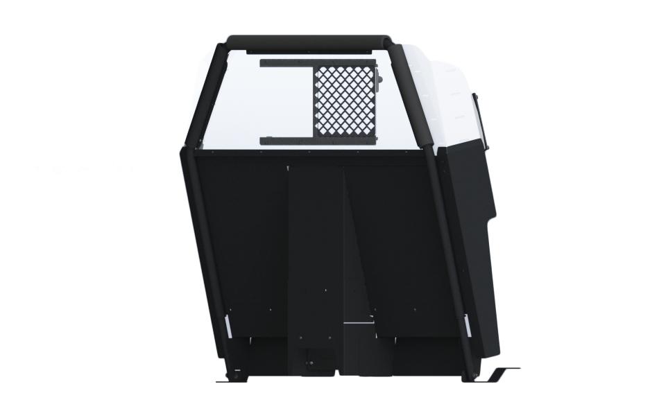 Gamber Johnson 2020+ Ford Police Interceptor Utility Passenger Partition with Large Mesh Window 7160-1376-02