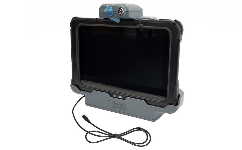 Gamber Johnson Zebra ET51/56 8" SLIM Dual USB Docking Station with MP205 Connection 7160-1506-02 - Image 2