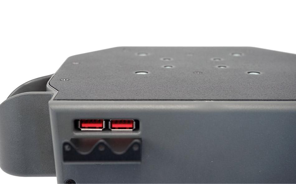 Gamber Johnson Zebra ET51/56 8" SLIM Dual USB Docking Station with MP205 Connection 7160-1506-02 - Image 4
