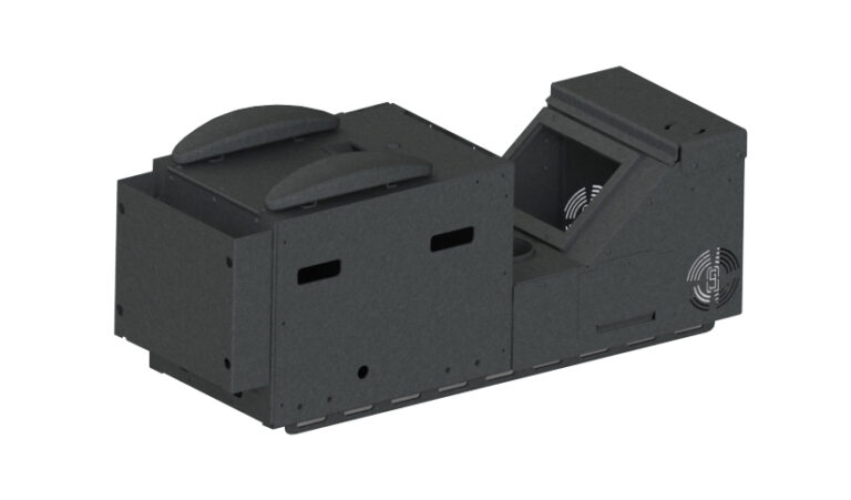 Gamber Johnson Kit: Small Workstation, Long Top Plate, Console Box and Dual Armrests 7170-0563-04
