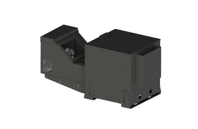 Gamber Johnson Kit: Large Workstation with Mounting Legs, Workstation Console Box, and Console Ledge 7170-0581-04