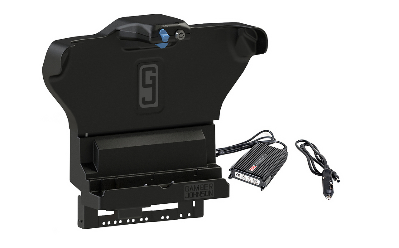 Gamber Johnson Kit: Getac F110 Cradle (No electronics – No RF) with Power Supply 7170-0669-00