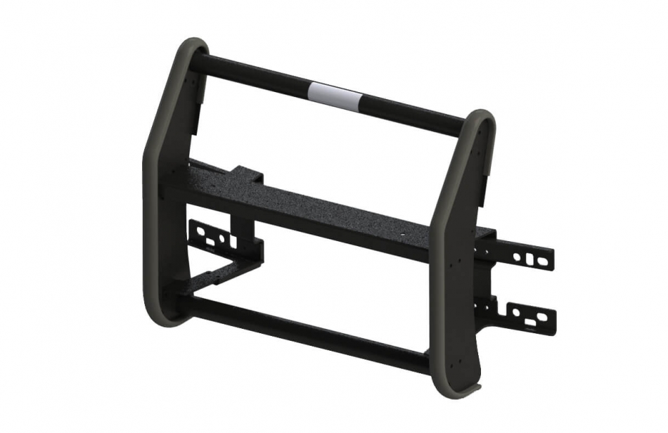 Gamber Johnson 2020 Ford Police Interceptor Utility Push Bumper - Aluminum with Standard Bar 7170-0736-03