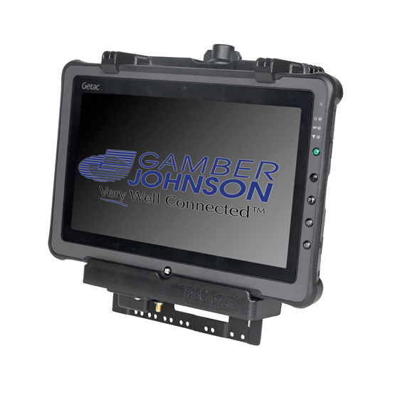 Gamber Johnson TabCruzer For Getac F110 Vehicle Cradle Kit - Triple RF (SMA), comes with Lind External Power Supply 7170-0249 - Image 4
