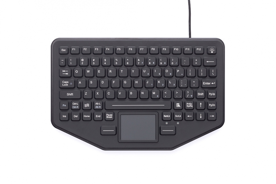 Gamber Johnson iKey SkinnyBoard Mobile Keyboard with Touchpad Measures only 0.5" Deep 7300-0033