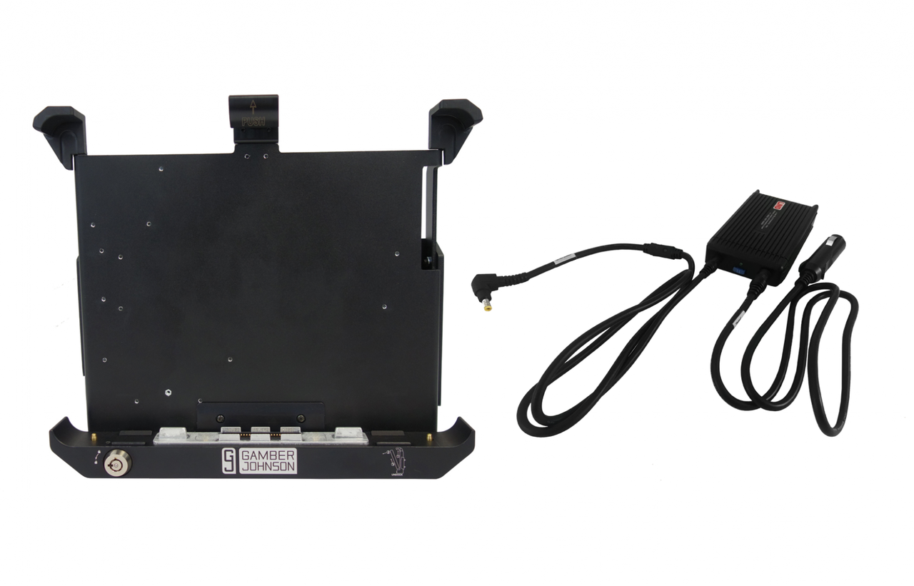 Gamber Johnson TrimLine Panasonic Toughbook CF-33 Tablet Docking Station (Lite port rep, No RF) with LIND Power Adapter 7300-0196-10
