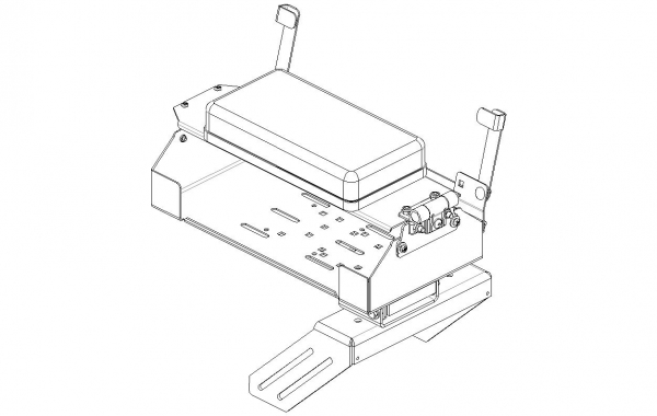 Havis Hewlett Packard Arm Rest Printer Bracket C-ARPB-118