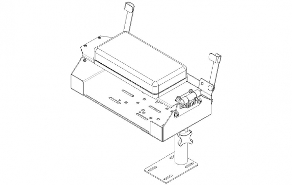 Havis Hewlett Packard Arm Rest Printer Bracket C-ARPB-119