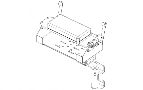 Havis Hewlett Packard Arm Rest Printer Bracket C-ARPB-120