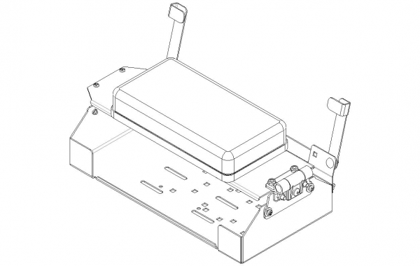 Havis HP 100 Series L411 Printer Mount C-ARPB-121