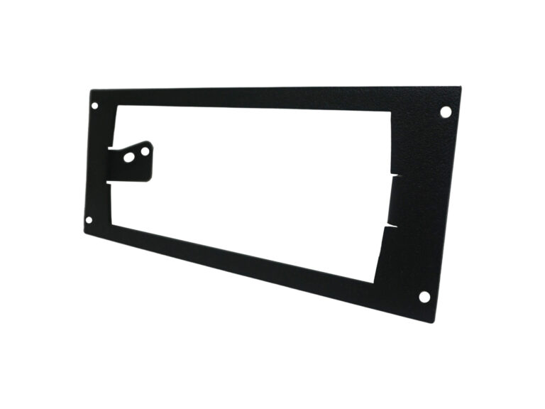 Havis Angled 1-Piece Equipment Mounting Bracket, 3.5″ Mounting Space, Fits Kenwood KCH-20R remote radio (C-EB35-KCH-1P-A)