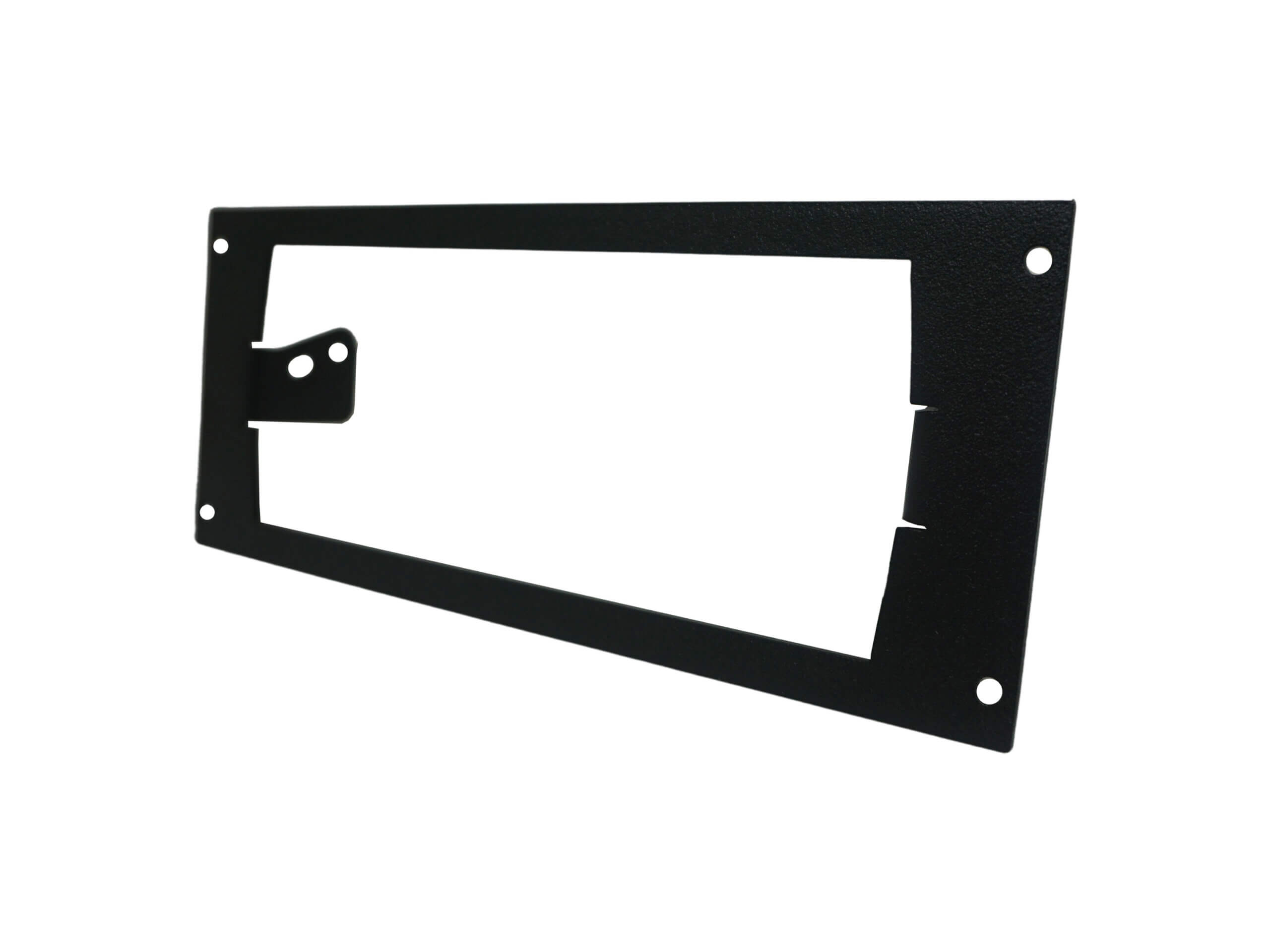 Havis Angled 1-Piece Equipment Mounting Bracket, 3.5″ Mounting Space, Fits Kenwood KCH-20R remote radio (C-EB35-KCH-1P-A)