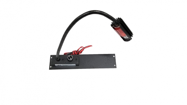 Havis Internal Console Mount, 2" Plate, 1 Map Light C-ML