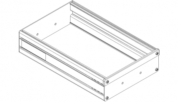Havis Console Mount 14" Mounting Space 0 Degrees C-SM-1400