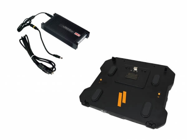 Havis Docking Station For Dell 5430, 7330, 5420, 5424 & 7424 Notebooks With Advanced Port Replication, Triple Pass-Thru Antenna Connections & LIND Power Supply (DS-DELL-422-3)