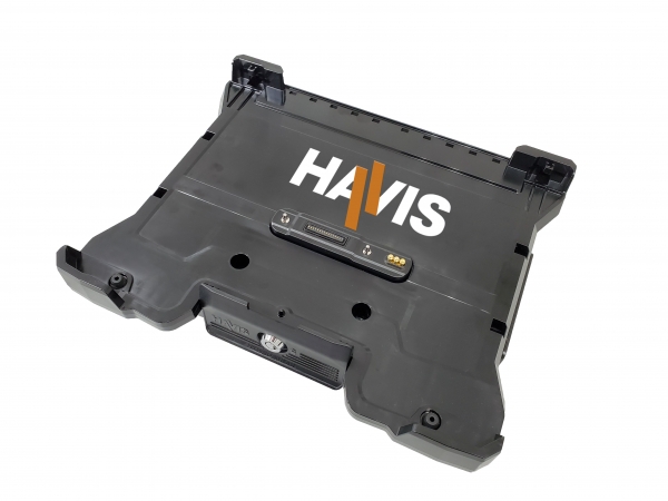 Havis Package - Docking Station with Triple Pass-Through Antenna Connection and Screen Support and Power Supply for Getac B360 and B360 Pro Laptops PKG-DS-GTC-1205-3