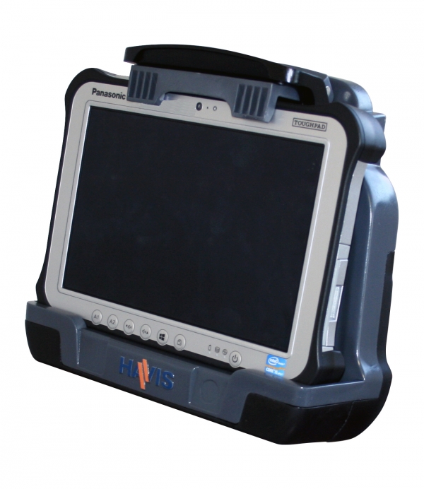 Havis Panasonic Toughpad FZ-G1 Dock, Dual Pass, Powered DS-PAN-702-2