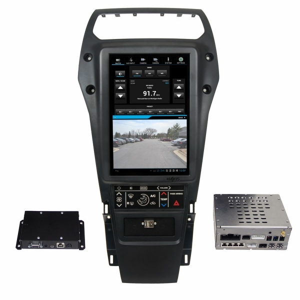 Havis Integrated Control System for 2013-2015 Ford Police Interceptor Utility equipped with SYNC® ICS-B-F02-101