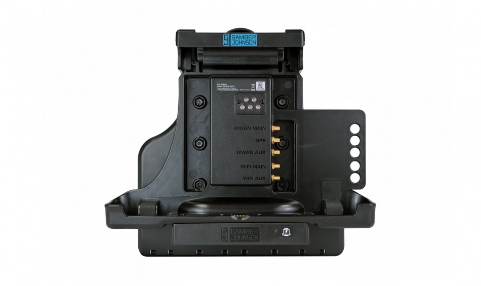 Gamber Johnson Zebra L10 Android Tablet Vehicle Docking Station (5x RF-SMA) 7160-1453-05
