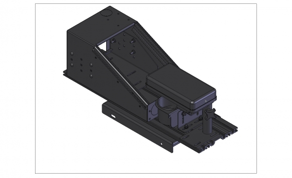 Havis Ford F-150 Console 12" Mounting Space PKG-CON-122