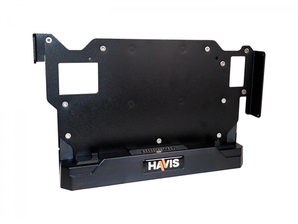Havis IP65 Compliant Low Profile Fixed Docking Solution for Dell's Latitude 12 Rugged Tablet with 12V Powered Serial Port, and Screen Blanking PKG-DS-DELL-706