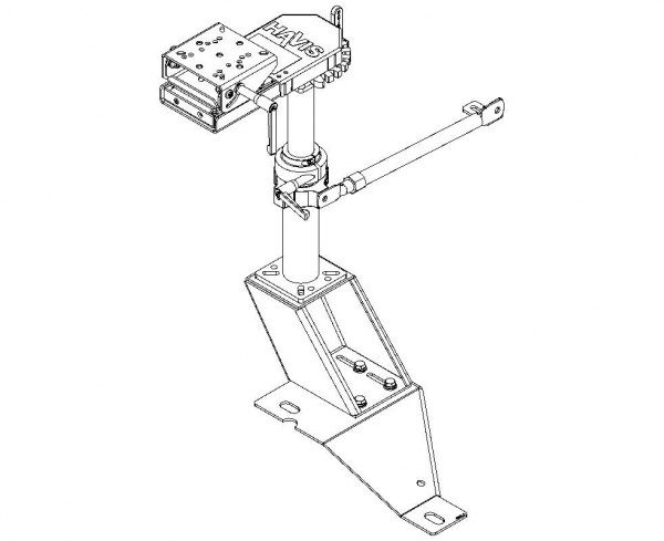 Havis Mounting Kit Jeep Wrangler, 2014-2016 PKG-PSM-272