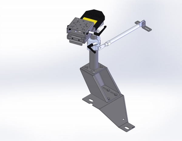 Havis Premium Passenger Side Mount Package for 2010-2013 Jeep Wrangler  PKG-PSM-348