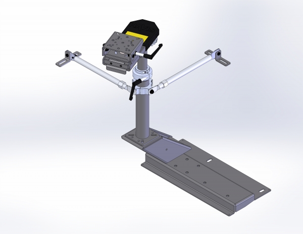 Havis Premium Pedestal Mount Package for 2011-2022 International 4300/7300 Bucket Seat (PKG-PSM-384)