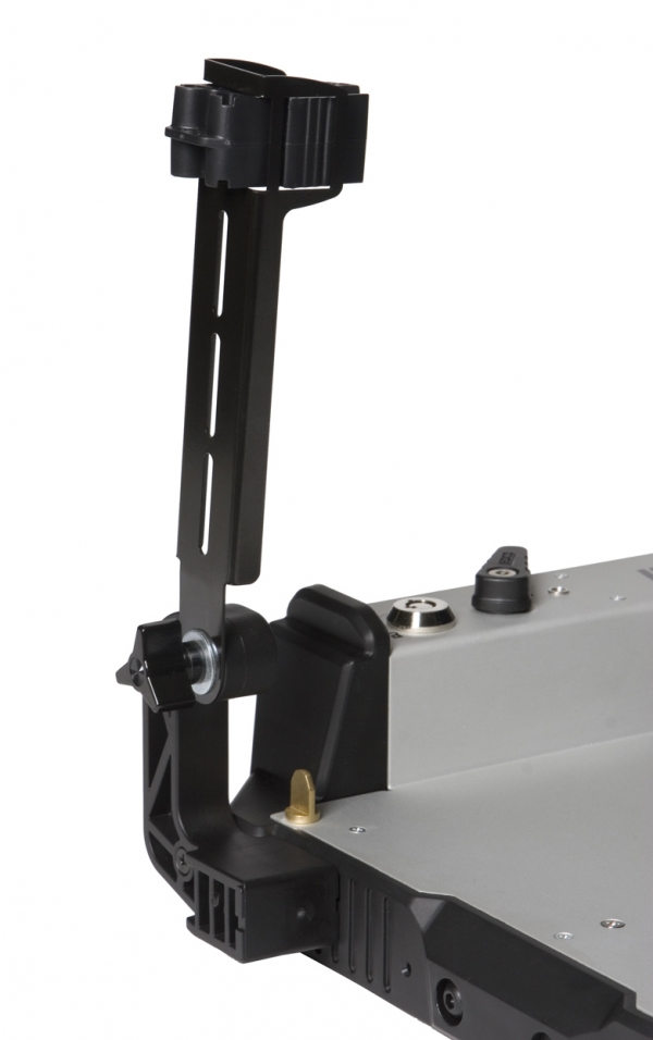 Havis C-EB25-CDS-1P 1-Piece Equipment Mounting Bracket – 2.5" Mounting Space – Console Mount – Black