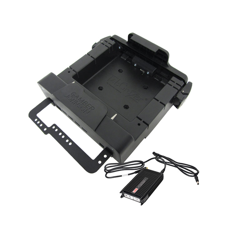 Gamber Johnson Kit: Zebra ET50/55 8" Docking Station with Lind 20-60 VDC isolated power supply (Lite, no HDMI output) 7170-0545