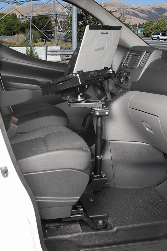Gamber Johnson 2015+ Chevrolet City Express, 2010+ Chevrolet Volt and 2010+ Nissan NV200 Base 7160-0557 - Image 2