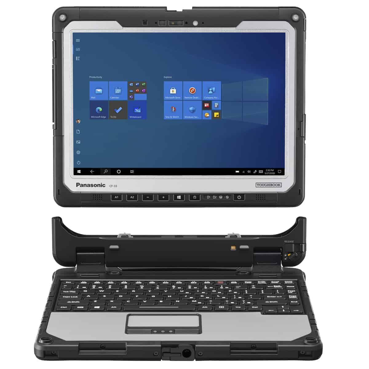 Windowsノート本体 Panasonic TOUGHBOOK CF-33 パナソニック TOUGHBOOK CFー33 (Core i5ー1245U) CF-33UEPAZAJ 1台