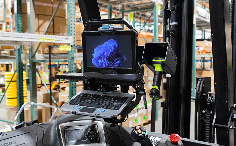 Gamber-Johnson Dell Latitude 7030 Rugged Extreme Tablet Vehicle Docking Station, Full Port (7160-1882-10) - Image 5