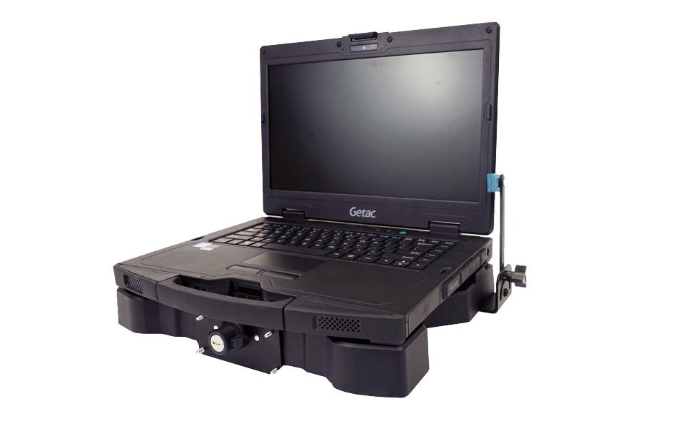 Gamber-Johnson KIT: Getac S410 TRI RF dock (7160-0790-03) and 120W Getac power adapter w/ Bare wire lead (#7300-0516) (7170-0871-03) - Image 2