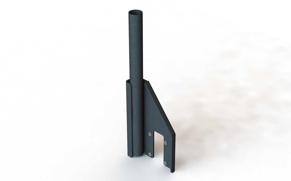 Gamber-Johnson CROWN PE4500 Pallet Rider Mount, 21" TUBE (7160-1734)