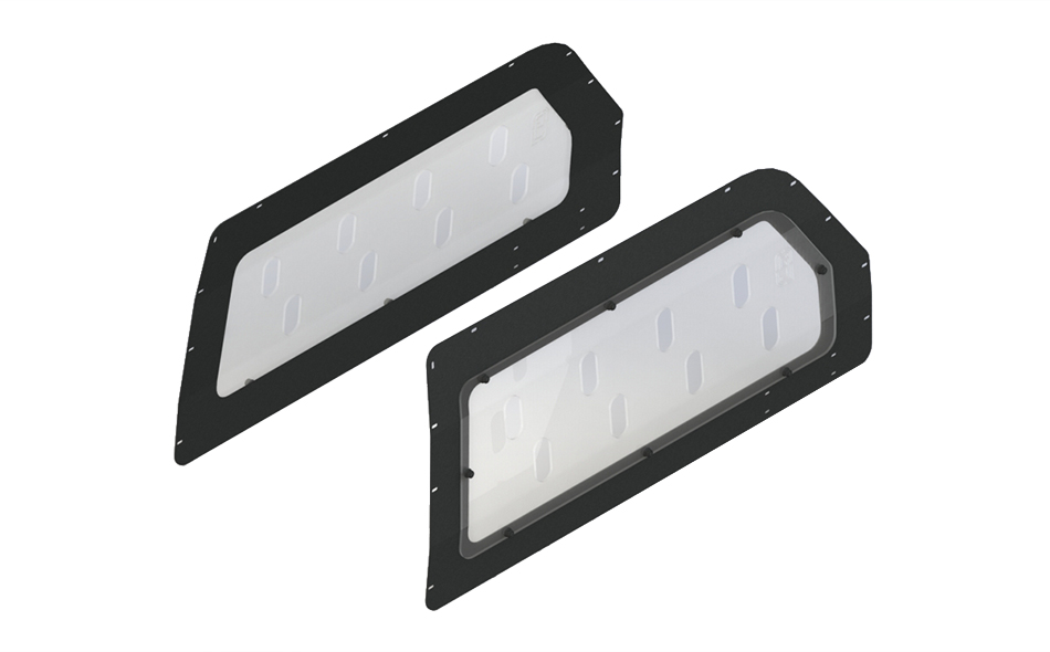 Gamber-Johnson 2018+ Dodge Durango Poly Window Guards (7160-1708)