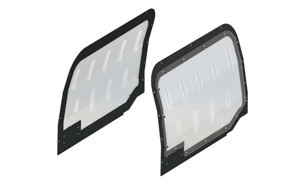 Gamber-Johnson 2015+ Ford F-150 Poly Window Guards (7160-1713)