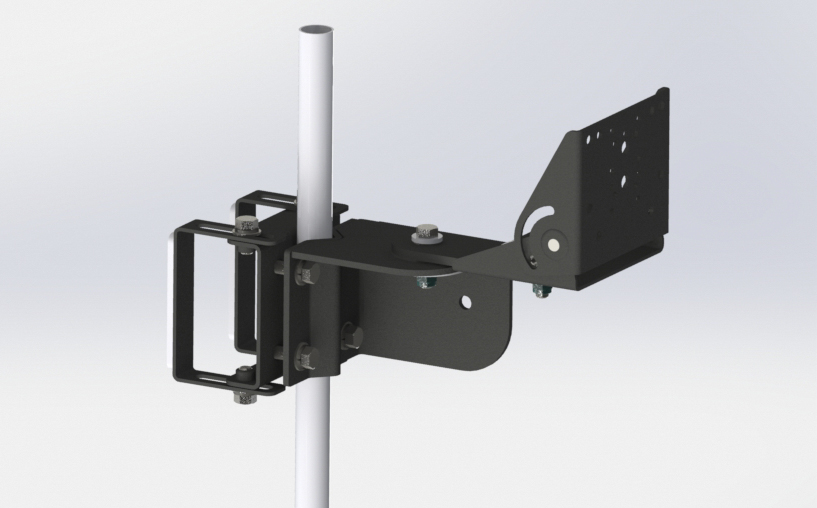 Gamber-Johnson HD .75 TO 2" ROUND POLE MOUNT (7160-1732) - Image 2