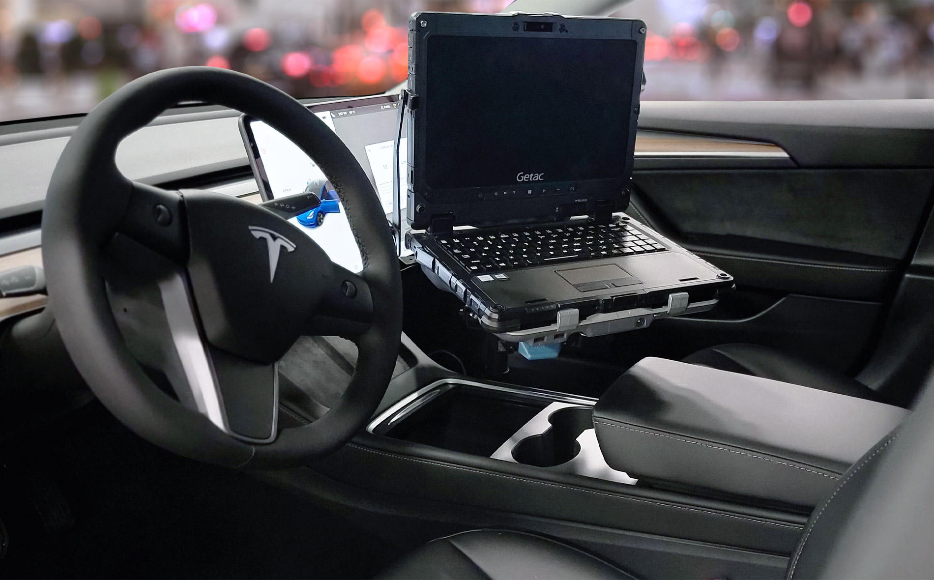 Gamber-Johnson 2017+ Tesla Model 3 Vehicle Base (7160-1754) - Image 2