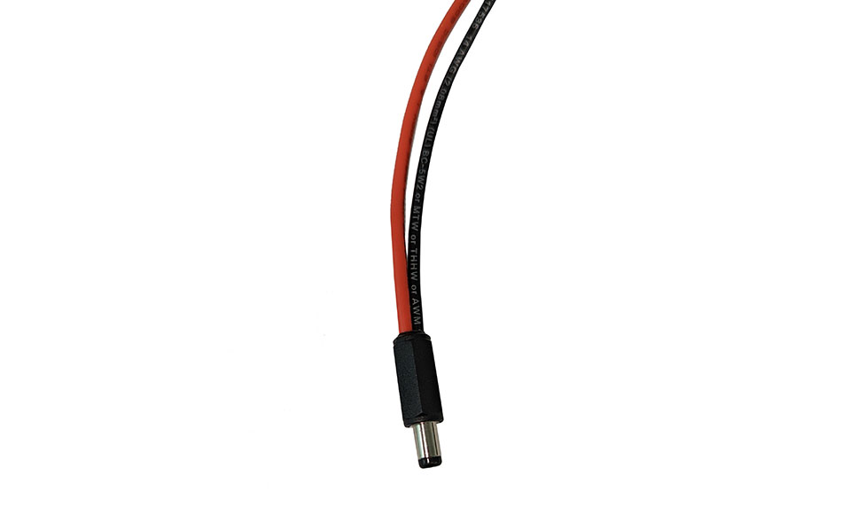 Gamber-Johnson Wire Harness - 2.5mm DC Power Plug with 10 amp In-line Fuse (7160-1804) - Image 3