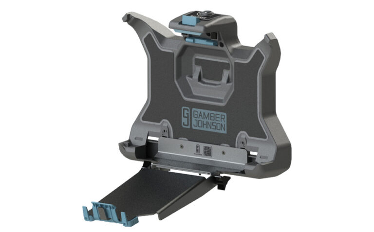 Gamber-Johnson Dell Latitude 7230 Rugged Extreme Tablet Keyboard Vehicle Cradle (No electronics) - NO RF (7160-1811)