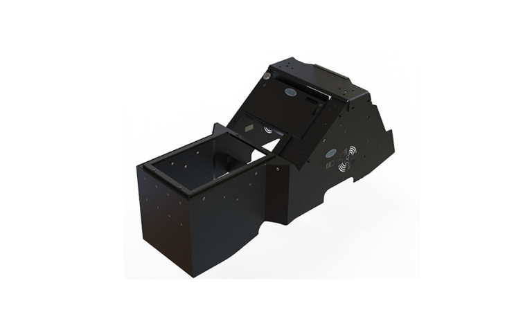 Gamber-Johnson 2021+ Ford F-150 Wide-To-Narrow Console Box with Printer Mount (7160-1892-01)