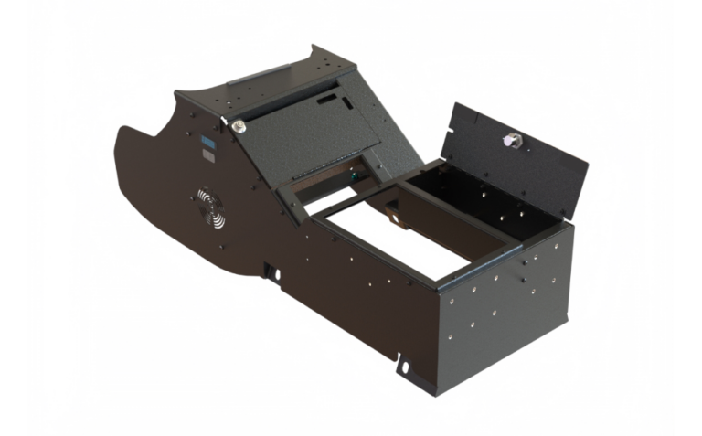 Gamber-Johnson 2025+ Chevrolet Tahoe Wide Body Console Box with Internal Printer Mount (7160-2022-01)