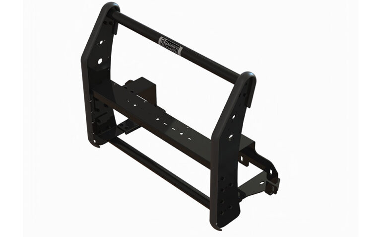 Gamber-Johnson 2021+ Ford F-150 Push Bumper- Steel with Standard Bar (7170-0925-01)