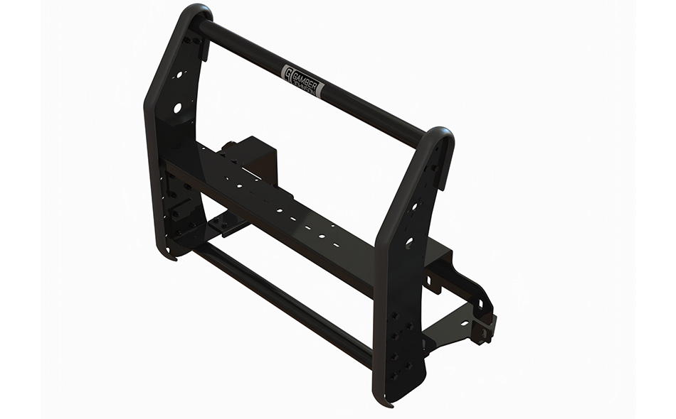 Gamber-Johnson 2021+ Ford F-150 Push Bumper- Steel with Standard Bar (7170-0925-01)