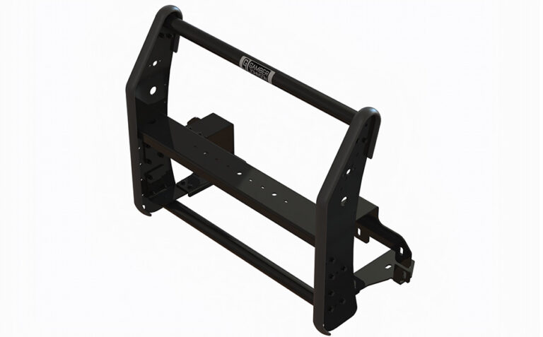 Gamber-Johnson 2021+ Ford F-150 Push Bumper- Aluminum with Standard Bar (7170-0925-03)