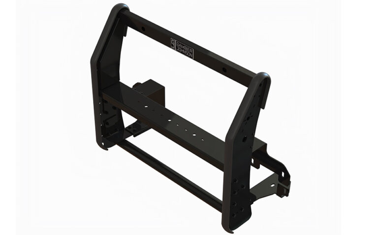 Gamber-Johnson 2021+ Ford F-150 Push Bumper- Aluminum with Light Bar (7170-0925-04)