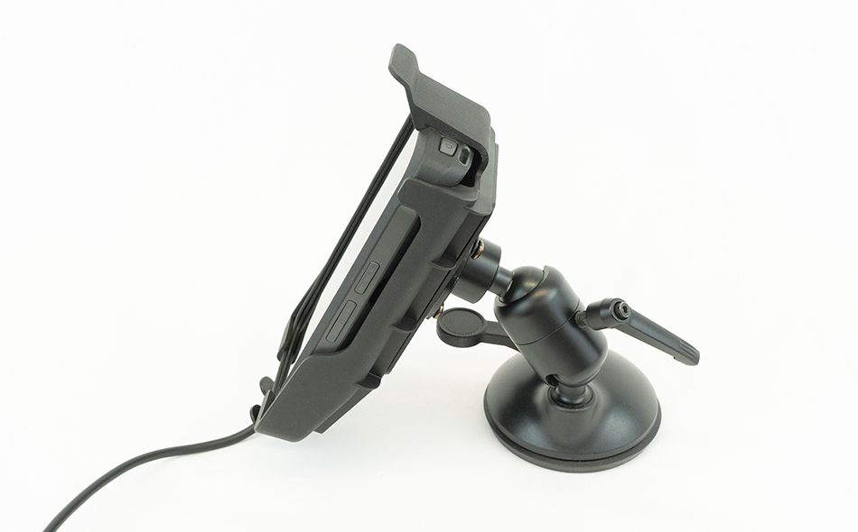 Gamber-Johnson Zebra TC22/TC27 Cradle w/Zirkona Medium Joiner + Suction Cup Mount (7170-1017) - Image 3