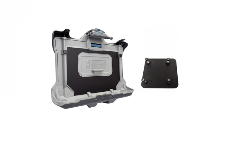 Gamber-Johnson GETAC A140 NON-RF DOCK w/75MM HOLE TO STUD ADAPTER KIT (7170-1067-00)